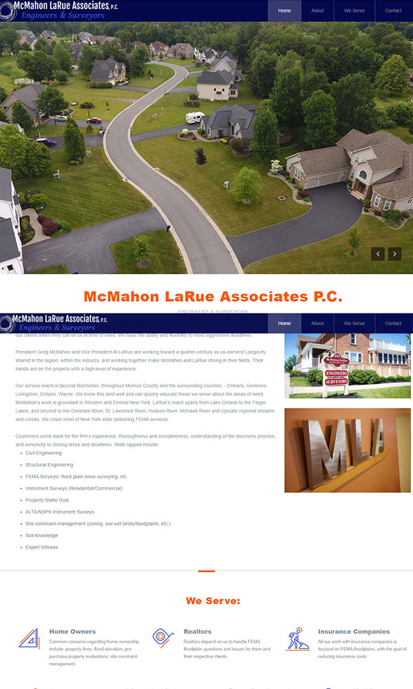 McMahon Larue Website