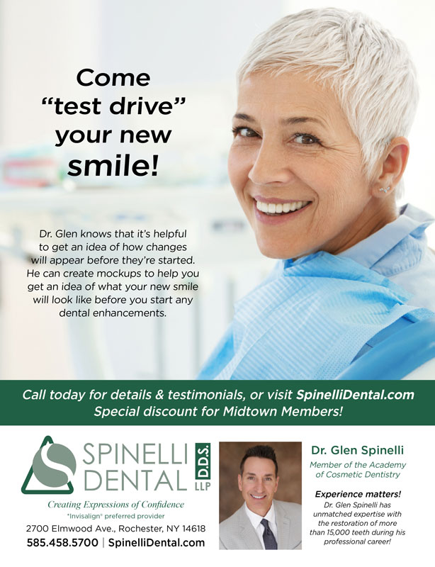 Spinelli Print ad example