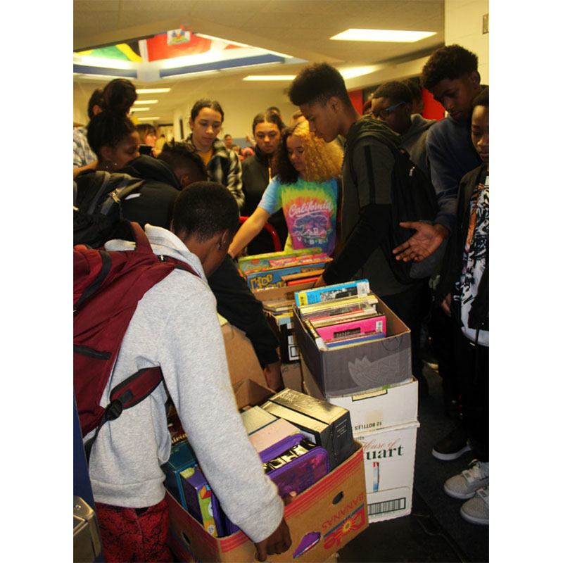 Henderson Ford 2019 Book Drive Delivery