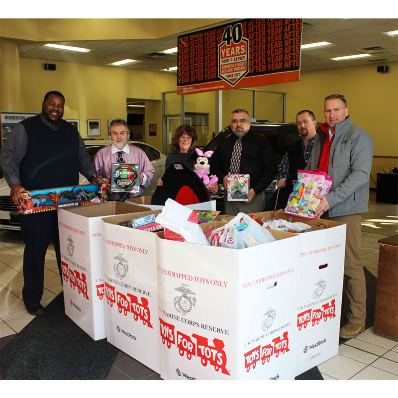 Henderson Ford 2019 Toy Drive collection
